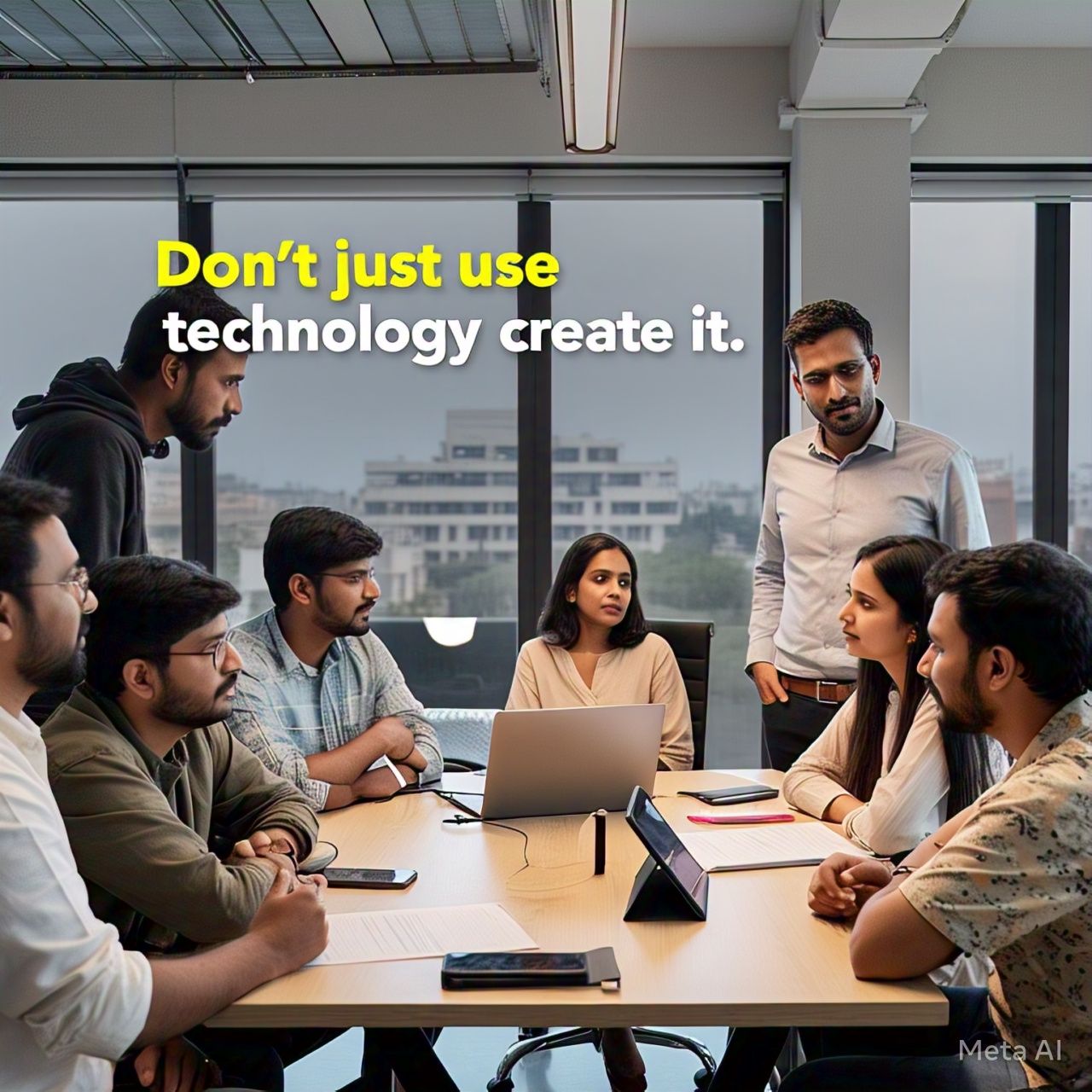 Don't just use technology